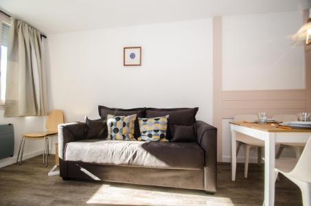 Skiverleih 2-Zimmer-Appartment für 4 Personen (INDIA) - Résidence Chamois Blanc - Chamonix - Wohnzimmer