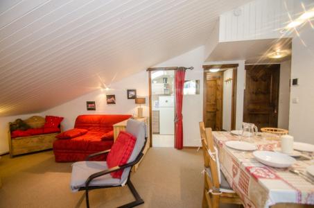 Rent in ski resort 2 room apartment 4 people (petra) - Résidence Champraz - Chamonix - Living room