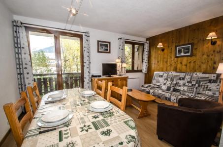 Rent in ski resort 2 room apartment 4 people - Résidence Choucas - Chamonix - Living room