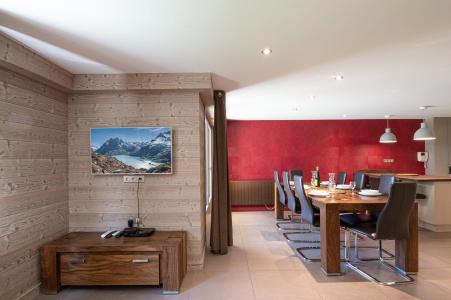 Rent in ski resort 4 room apartment 8 people - Résidence Espace Montagne - Chamonix - Living room