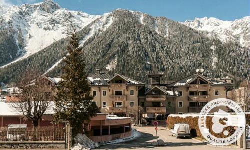 Аренда на лыжном курорте Résidence la Ginabelle - Maeva Home - Chamonix - зимой под открытым небом