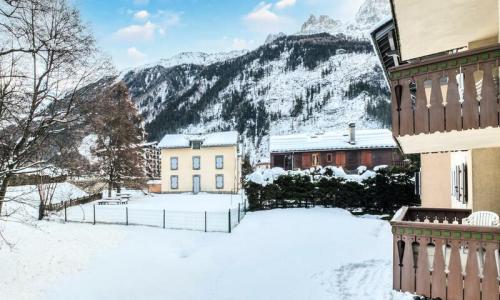 Location au ski Appartement 4 pièces 8 personnes (Sélection 60m²-1) - Résidence la Ginabelle - Maeva Home - Chamonix - Extérieur hiver