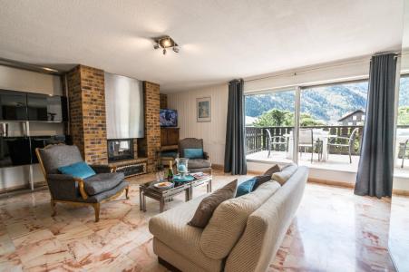 Rent in ski resort 3 room apartment 4 people (Agata) - Résidence le Clos du Savoy - Chamonix - Living room