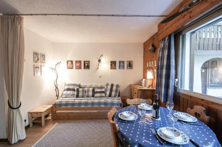 Аренда на лыжном курорте Квартира студия для 2-4 чел. (Dale) - Résidence le Clos du Savoy - Chamonix - Салон