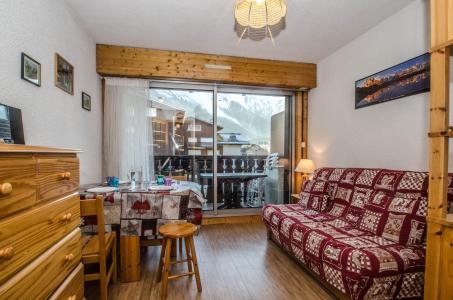 Ski verhuur Studio 3 personen (LAURIER) - Résidence le Clos du Savoy - Chamonix - Woonkamer