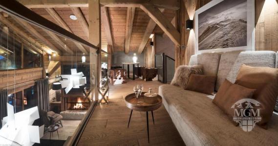 Rent in ski resort 5 room apartment 8 people (L'Ecrin De Jade) - Résidence le Cristal de Jade - Chamonix - Living room