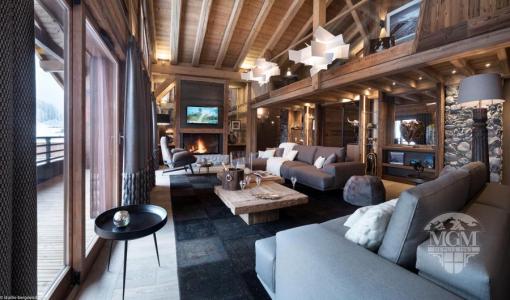 Rent in ski resort 5 room apartment 8 people (L'Ecrin De Jade) - Résidence le Cristal de Jade - Chamonix - Living room