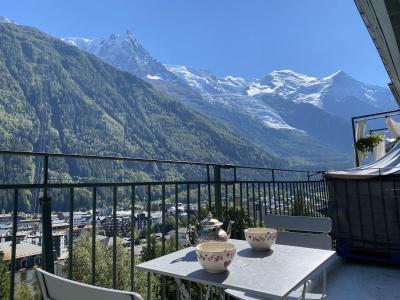 Skiverleih 2-Zimmer-Appartment für 4 Personen (icone) - Résidence le Majestic - Chamonix - Terrasse