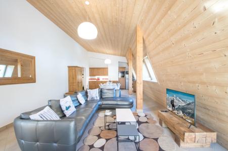 Rent in ski resort 5 room apartment 8 people (BOHEME) - Résidence le Paradis - Chamonix - Living room