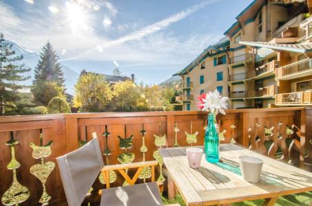 Ski verhuur Appartement 2 kamers 4 personen (Samarachx) - Résidence les Chalets du Savoy - Chamonix - Balkon