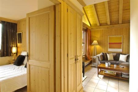 Ski verhuur Appartement 3 kamers 6 personen (Volga) - Résidence les Chalets du Savoy - Chamonix - Woonkamer