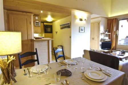 Ski verhuur Appartement 3 kamers 6 personen (Volga) - Résidence les Chalets du Savoy - Chamonix - Woonkamer