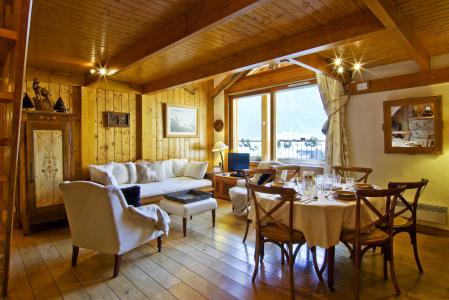 Location au ski Appartement 5 pièces 6-8 personnes - Résidence les Chalets du Savoy - Orchidée - Chamonix - Séjour