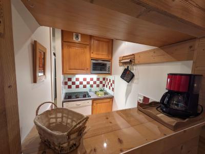 Аренда на лыжном курорте Апартаменты 2 комнат 4 чел. (Charmoz) - Résidence les Jonquilles - Chamonix - Кухня