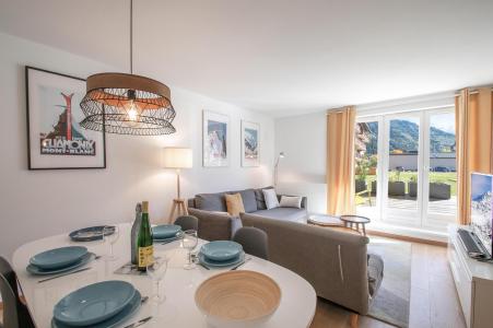 Alquiler al esquí Apartamento 2 piezas 2-4 personas - Résidence Lyret 2  - Chamonix - Estancia