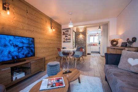 Skiverleih 3-Zimmer-Appartment für 6 Personen (TAMARA) - Résidence Panoramique - Chamonix - Wohnzimmer