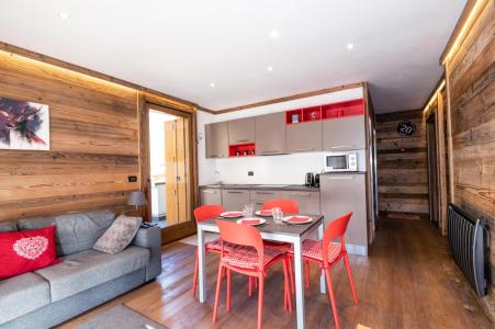 Skiverleih 3-Zimmer-Appartment für 4 Personen (LIVIA) - Résidence Rivo - Chamonix - Wohnzimmer