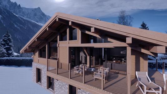 Аренда на лыжном курорте Tines180 - Chamonix - зимой под открытым небом