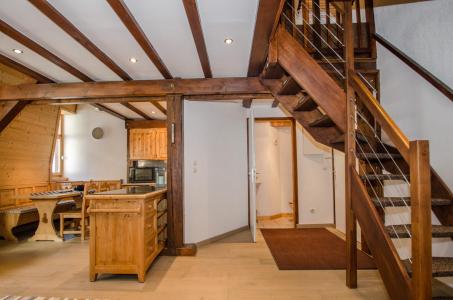 Skiverleih 3 Zimmer Maisonettewohnung für 6 Personen (antares) - Villa 1930 - Chamonix - Wohnzimmer