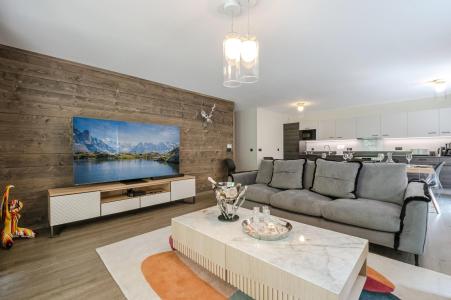 Skiverleih 4-Zimmer-Appartment für 6 Personen (LISBA) - WHITE PEARL - Chamonix - Wohnzimmer