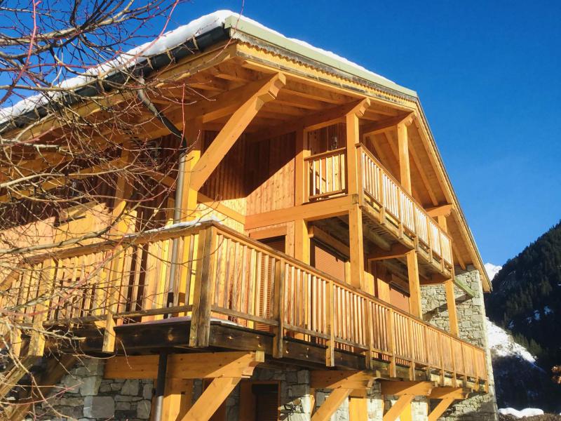 Location au ski Chalet Alideale - Champagny-en-Vanoise - Extérieur hiver