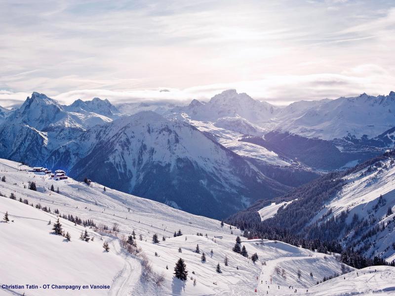 Location au ski Chalet Bucher - Champagny-en-Vanoise - Extérieur hiver