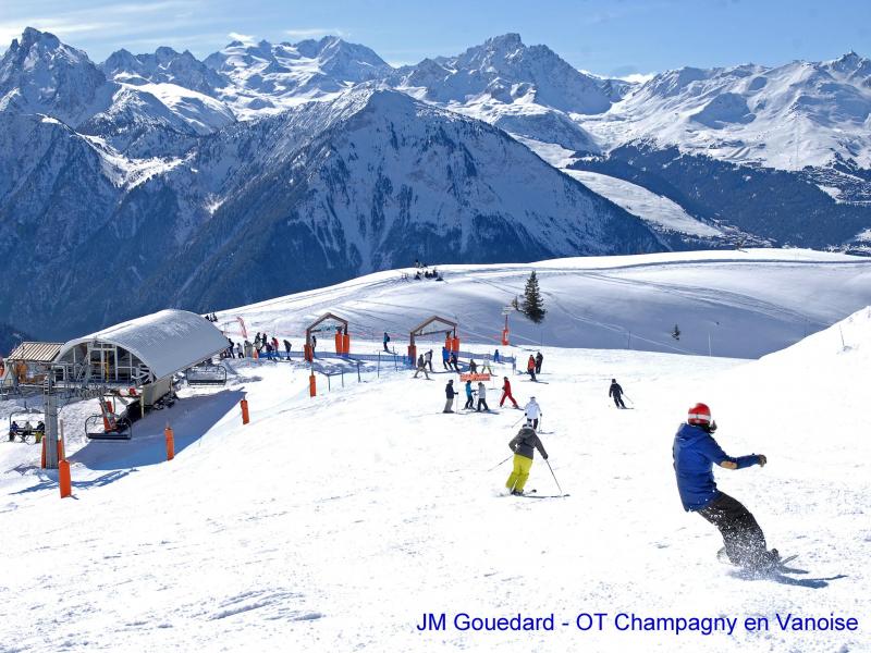 Location au ski Chalet Carella - Champagny-en-Vanoise - Extérieur hiver