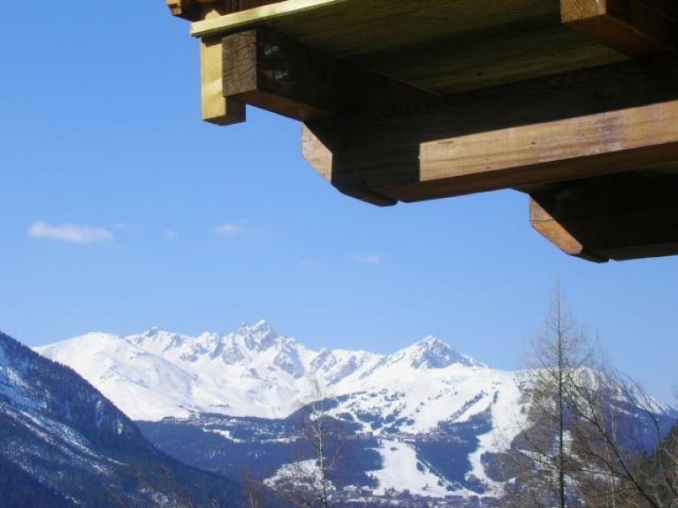 Vacances en montagne Chalet Côte Arbet - Champagny-en-Vanoise - Extérieur hiver