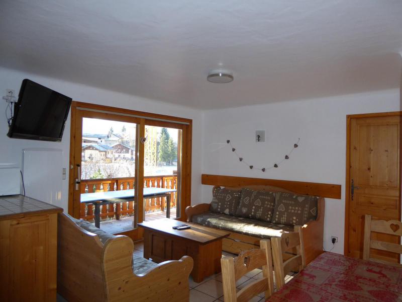 Skiverleih 4-Zimmer-Appartment für 8 Personen (1) - Chalet Cristal - Champagny-en-Vanoise - Wohnzimmer