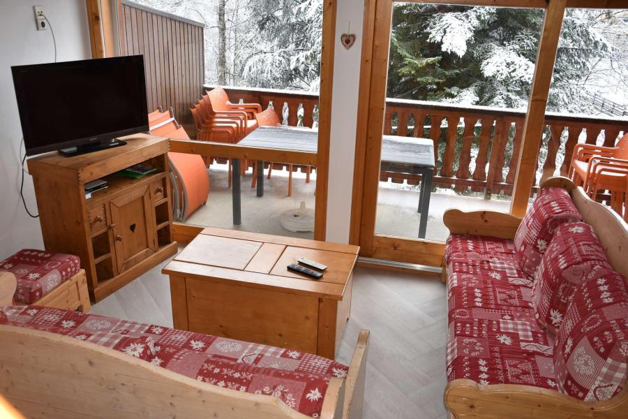 Rent in ski resort 5 room duplex apartment 10 people (3) - Chalet Cristal - Champagny-en-Vanoise - Living room