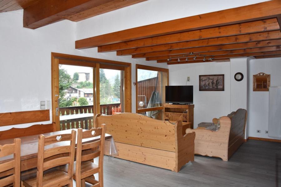 Rent in ski resort 5 room duplex apartment 10 people (4) - Chalet Cristal - Champagny-en-Vanoise - Living room