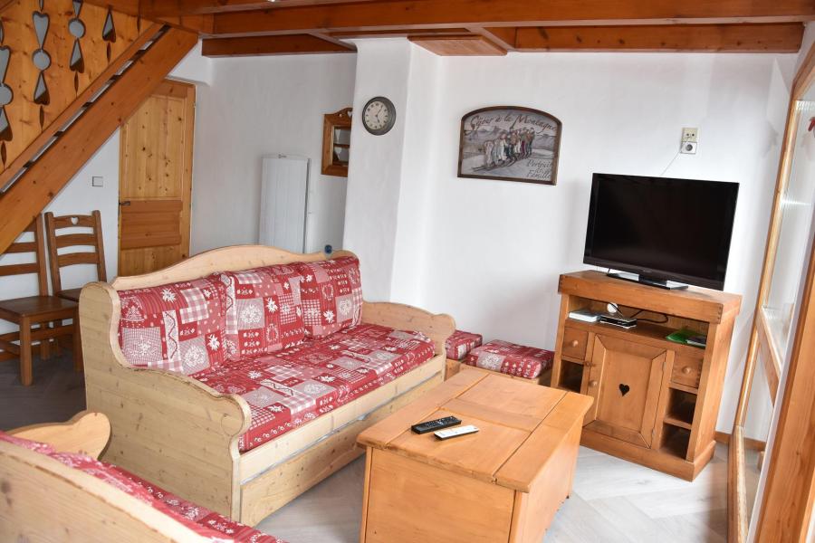 Skiverleih 5 Zimmer Maisonettewohnung für 10 Personen (3) - Chalet Cristal - Champagny-en-Vanoise - Wohnzimmer