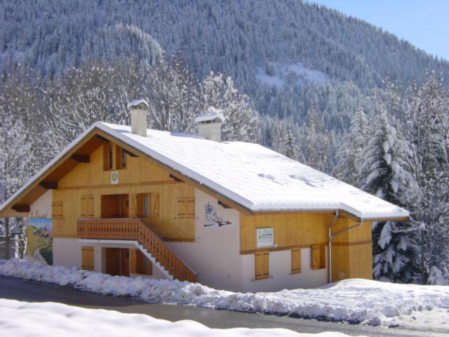 Vacances en montagne Chalet Cristal - Champagny-en-Vanoise - Extérieur hiver
