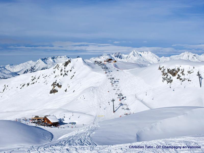 Ski verhuur Chalet de la Côte - Champagny-en-Vanoise - Buiten winter