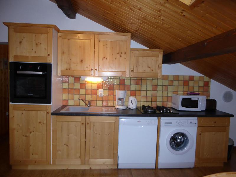 Alquiler al esquí Apartamento 2 piezas para 4 personas (1) - Chalet Estelann - Champagny-en-Vanoise - Cocina