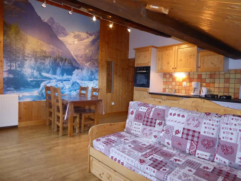 Ski verhuur Appartement 2 kamers 4 personen (1) - Chalet Estelann - Champagny-en-Vanoise - Woonkamer
