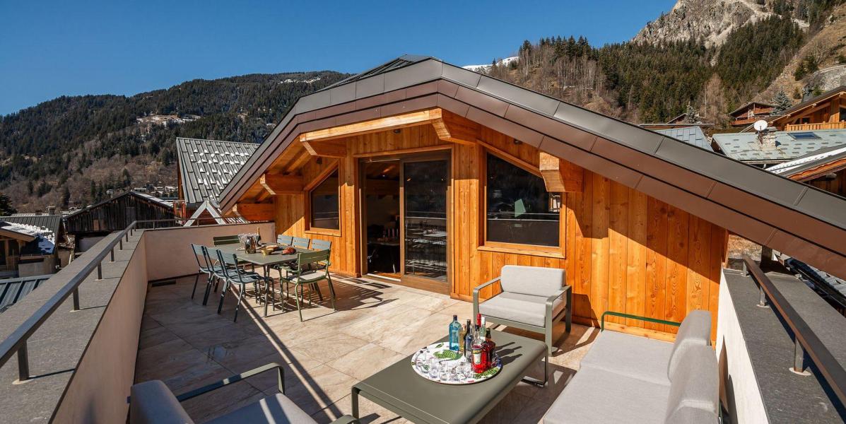 Аренда на лыжном курорте Шале 8 комнат 10 чел. (Grandparadis Premium) - Chalet L'Etoile D'Argent - Champagny-en-Vanoise - Балкон