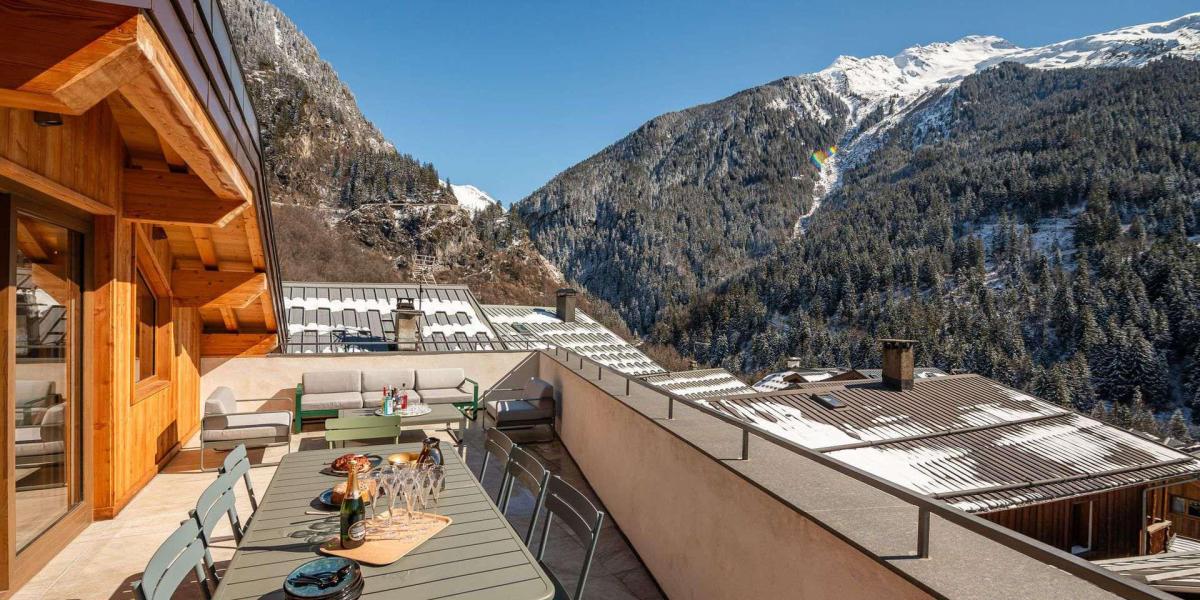 Skiverleih 8 Zimmer Chalet für 10 Personen (Grandparadis Premium) - Chalet L'Etoile D'Argent - Champagny-en-Vanoise - Balkon