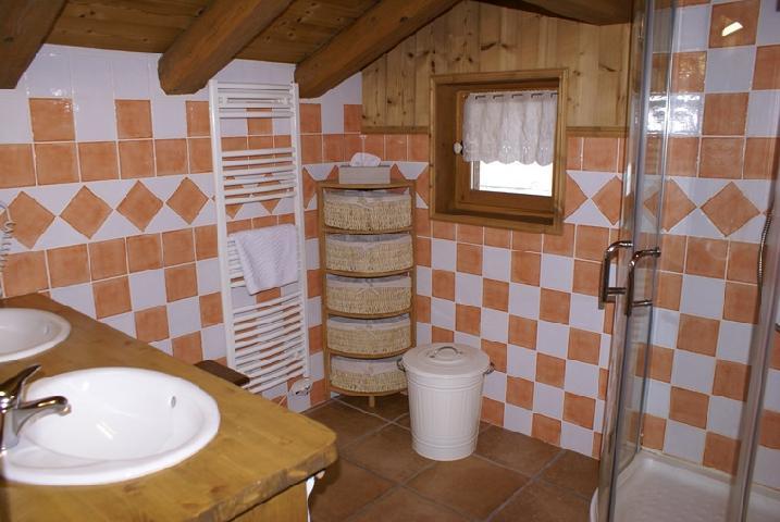 Rent in ski resort 5 room duplex chalet 8-10 people - Chalet la Sauvire - Champagny-en-Vanoise - Shower room
