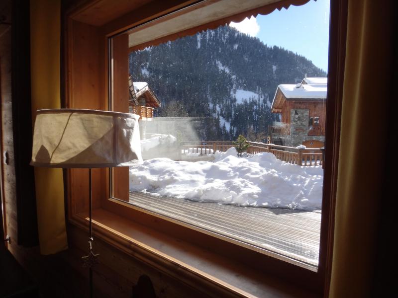 Rent in ski resort Chalet la Sauvire - Champagny-en-Vanoise - Living room