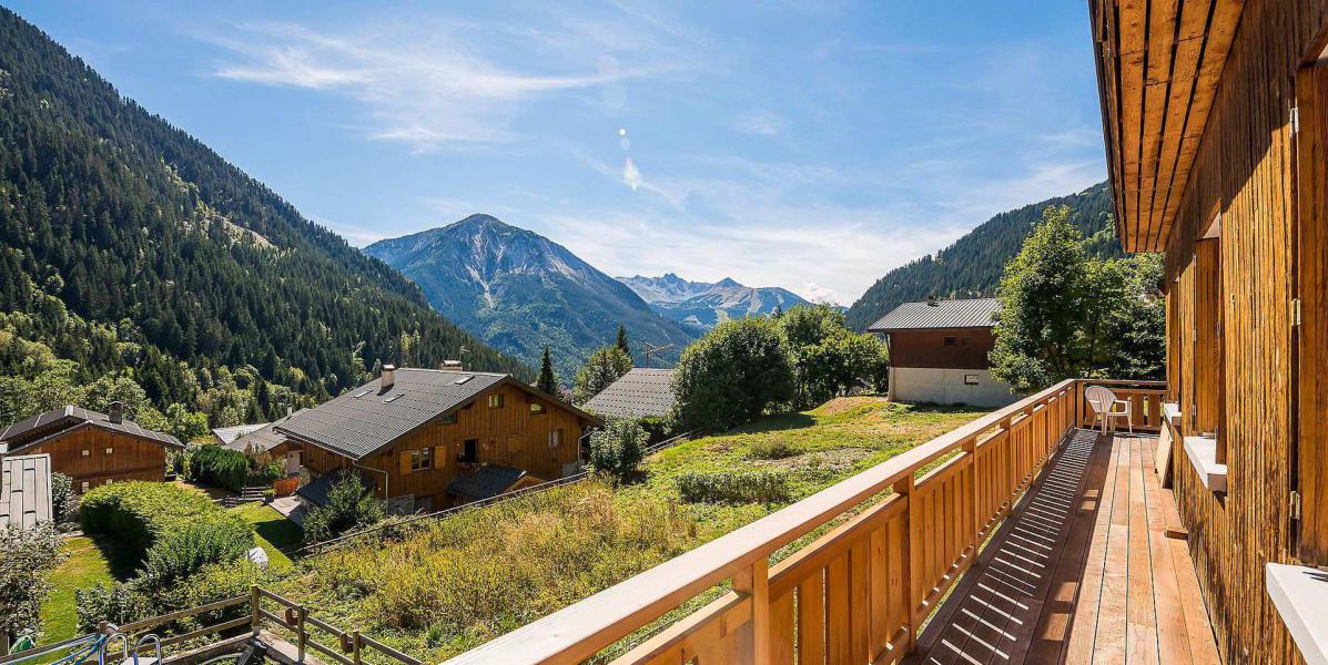 Soggiorno sugli sci Chalet les Lauzes - Champagny-en-Vanoise - Balcone