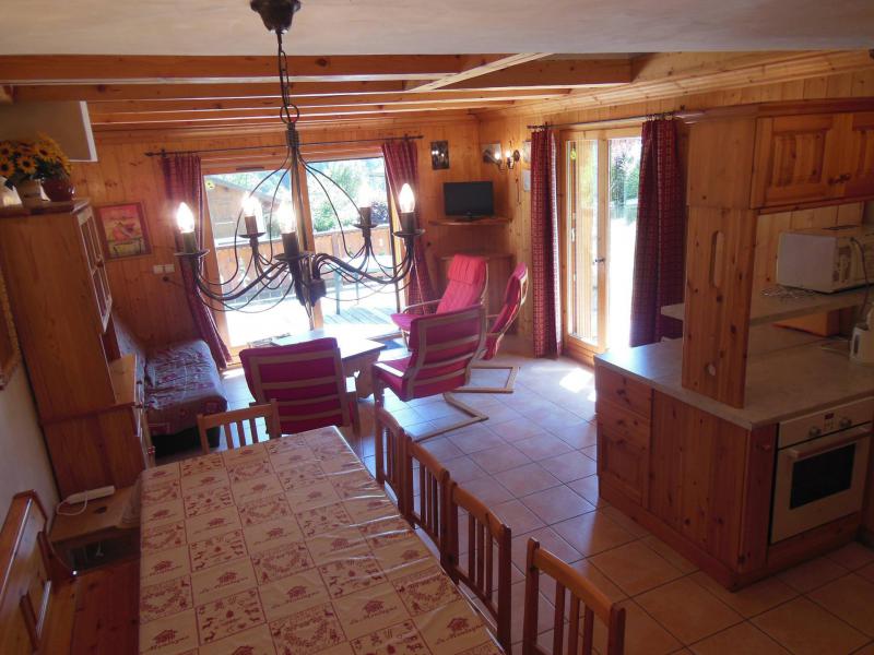 Skiverleih 6-Zimmer-Appartment für 10 Personen (CH) - Chalet les Soldanelles - Champagny-en-Vanoise - Wohnzimmer