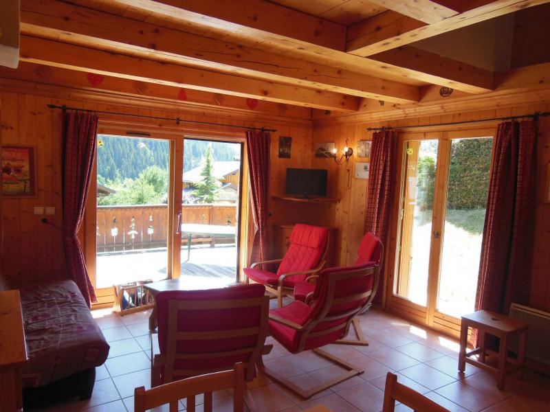 Ski verhuur Appartement 6 kamers 10 personen (CH) - Chalet les Soldanelles - Champagny-en-Vanoise - Woonkamer
