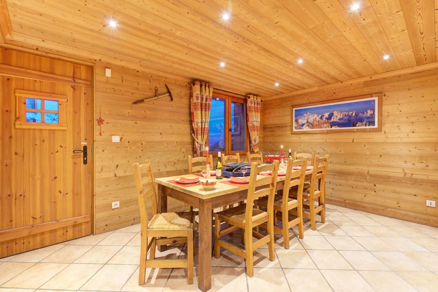 Location au ski Chalet Rosa Villosa - Champagny-en-Vanoise - Salle à manger
