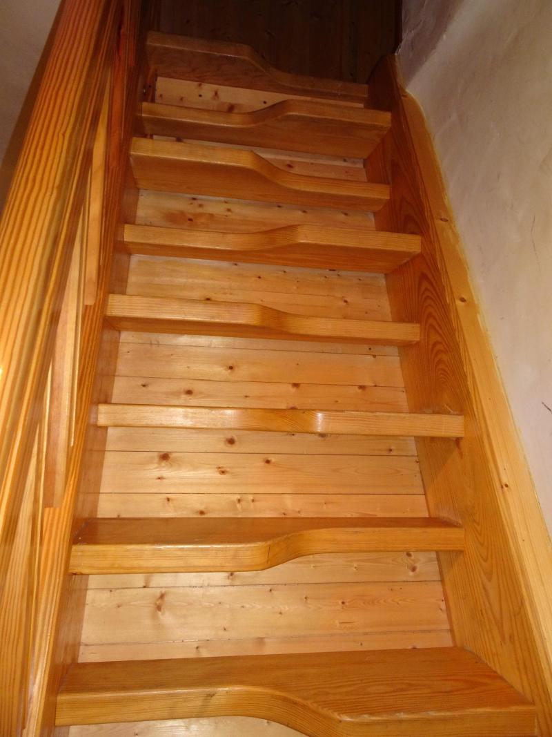 Alquiler al esquí Apartamento 6 piezas triplex para 12 personas - Chalet Soldanelles - Champagny-en-Vanoise - Escalera de tijera