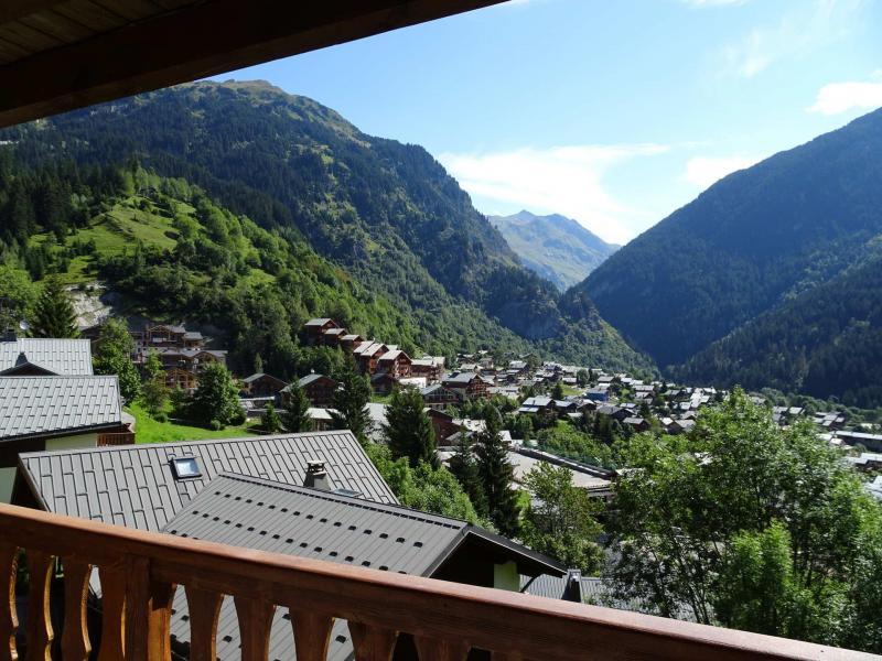 Rent in ski resort 3 room apartment 4 people (D18) - Les Hauts de Planchamp - Champagny-en-Vanoise - Balcony