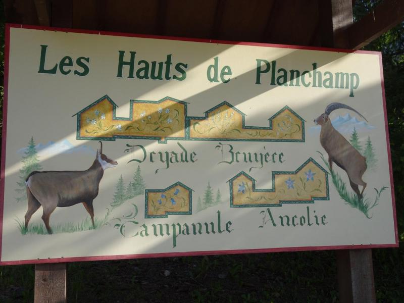 Аренда на лыжном курорте Les Hauts de Planchamp - Champagny-en-Vanoise - план