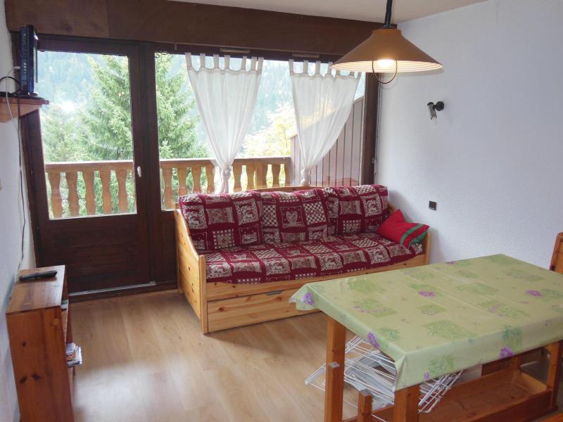 Rent in ski resort Studio sleeping corner 6 people (A031CL) - Les Hauts de Planchamp - Ancoli - Champagny-en-Vanoise - Living room