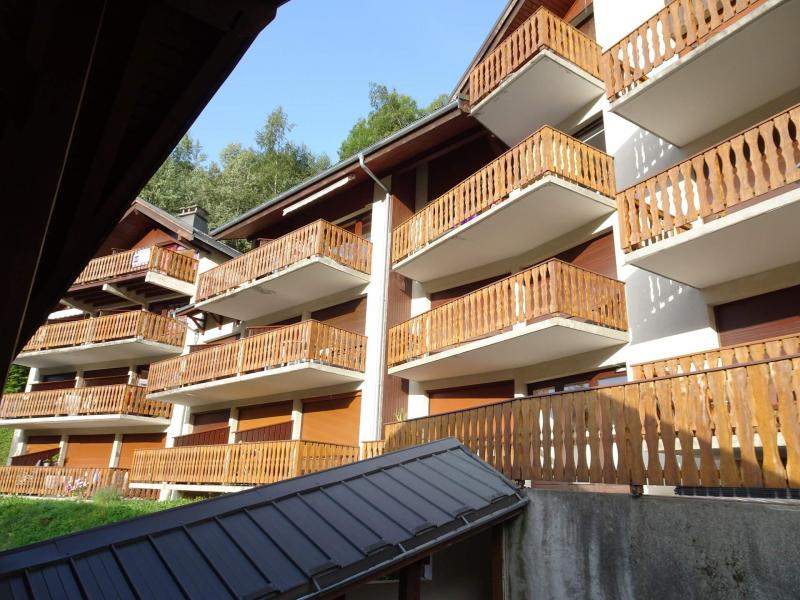 Wynajem na narty Apartament 3 pokojowy 4 osób (D18) - Les Hauts de Planchamp - Champagny-en-Vanoise - Balkon