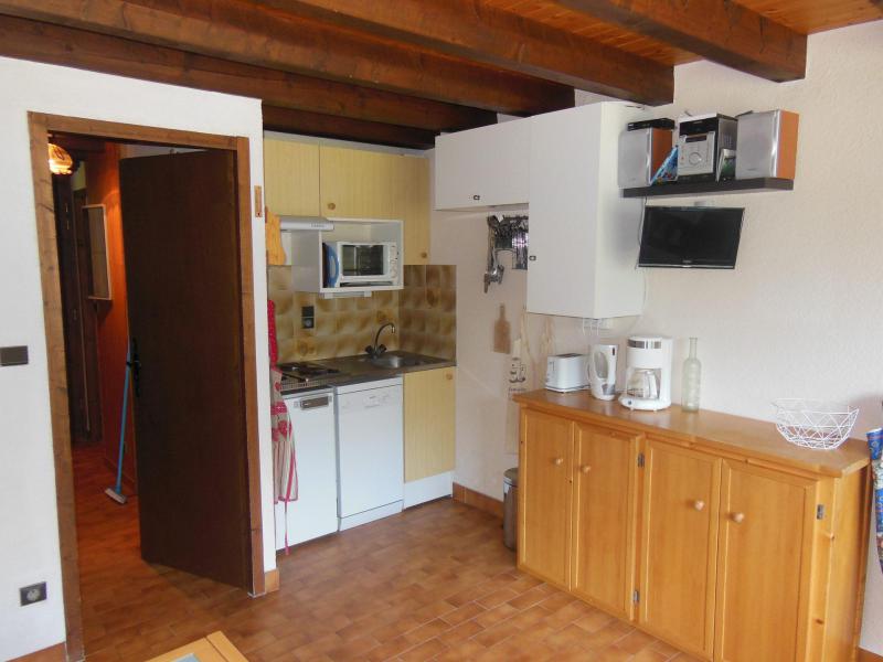 Rent in ski resort 3 room duplex apartment 6 people (D023CL) - Les Hauts de Planchamp - Campanule - Champagny-en-Vanoise - Kitchenette